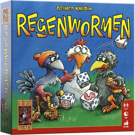 999Games - Regenwormen - Dobbelspel