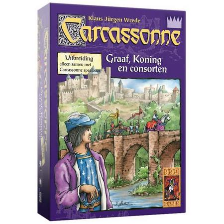 Carcassonne: Graaf, Koning en Consorten - Kaartspel