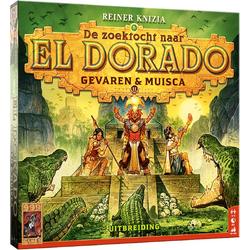 De Zoektocht naar El Dorado: Gevaren & Muisca Uitbreiding Bordspel