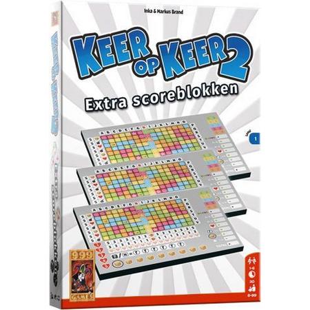 Keer op Keer 2 Extra scoreblokken - 999 Games