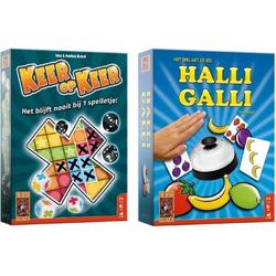 Spellenbundel -   - 2 Stuks - Halli Galli & Keer op Keer