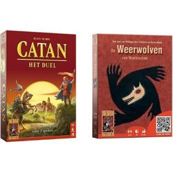 Spellenbundel - Kaartspel - 2 stuks - Catan: Het duel & De Weerwolven van Wakkerdam
