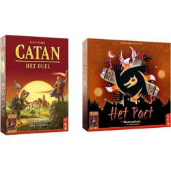 Spellenbundel - Kaartspel - 2 stuks - Catan: Het duel & De Weerwolven van Wakkerdam: Het Pact
