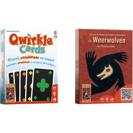Spellenbundel - Kaartspel - 2 stuks - Qwirkle & De Weerwolven van Wakkerdam