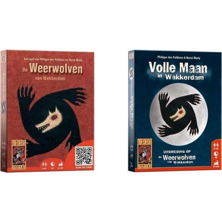 Spellenbundel - Kaartspel - 2 stuks - Weerwolven & Uitbereiding Volle Maan in Wakkerdam