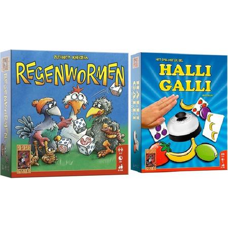 Spellenbundel Regenwormen & Halli Galli voordeelset