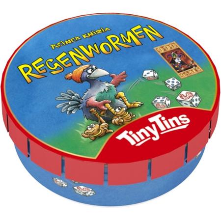 Tiny Tins - Regenwormen spel