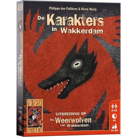Weerwolven Uitbreiding - De karakters in Wakkerdam - Kaartspel