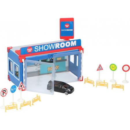 A&K Toys Auto Speelset - Showroom Garage - 34-delig