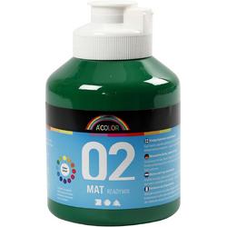 A-Color acrylverf, 500 ml, donkergroen