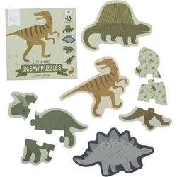 Eerste puzzel: Dinosaurussen - peuter - kleuter - 5 stuks - A Little Lovely Company