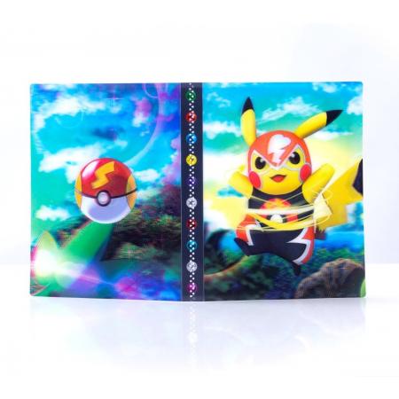 A.A.S Pokémon Verzamelmap Pikachu 3D -Pokémon Kaarten Album Voor 240 kaarten- Nieuw model 2022- A5 formaat