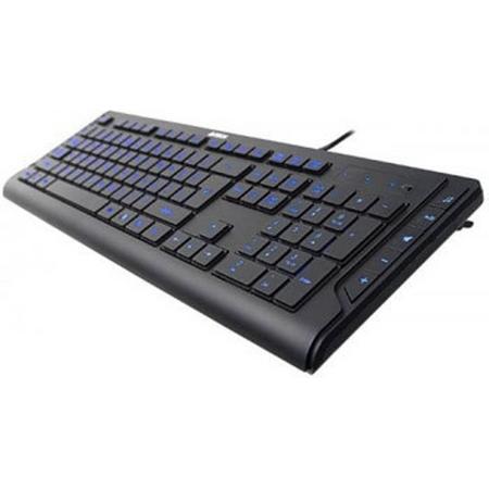 A4Tech KD-600L USB QWERTY Engels Zwart toetsenbord