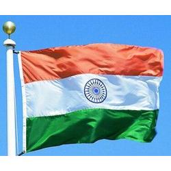 India Vlag - Grote Indische Flag - Indiase Vlaggenmast Vlag - Gemaakt Van 100% Polyester - UV & Weerbestendig - Met Versterkte Mastrand & Messing Ogen - 90x150 CM