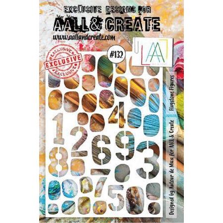 AALL & Create - Stencil Flagstone Figures (AALL-PC-132)