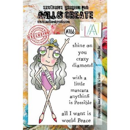 Aall & Create clearstamps A7 - Pageant dee