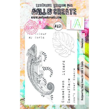 Clear Stamp Set A7 Chameleon (AALL-TP-651)