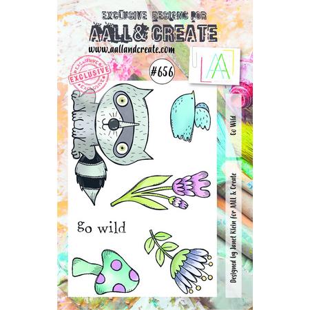 Clear Stamp Set A7 Go Wild (AALL-TP-656)