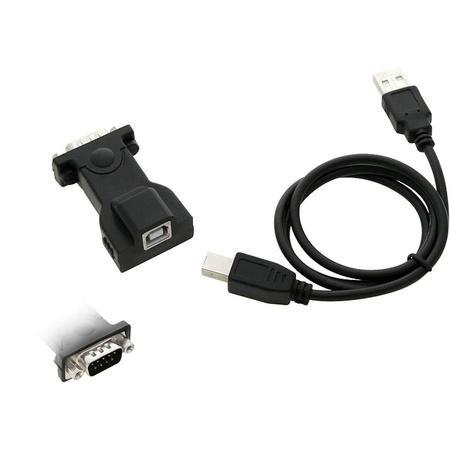 ABC-LED USB 2.0 A Male naar USB 2.0 B Male - 1 m