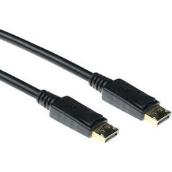 ACT 1 meter DisplayPort cable male - DisplayPort male, power pin 20 niet aangesloten AK3976