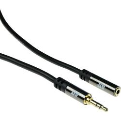 ACT AK6254 audio kabel 5 m 3.5mm Zwart