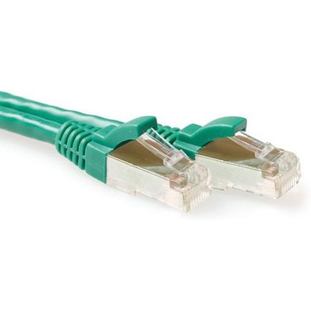 ACT FB7720 netwerkkabel 20 m Cat6a S/FTP (S-STP) Groen