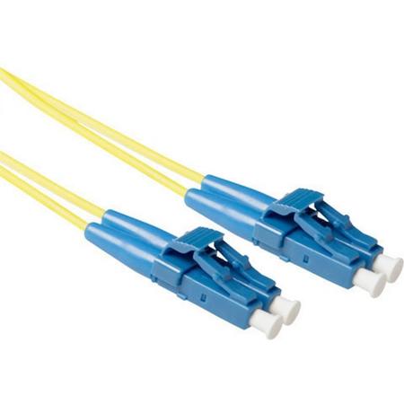 ACT RL1705 Glasvezel kabel 5 m OS2 2x LC Yellow,Blue