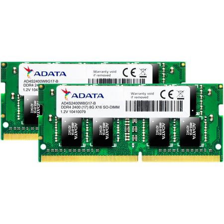 ADATA 16 GB DDR4-2400 Kit Werkgeheugen