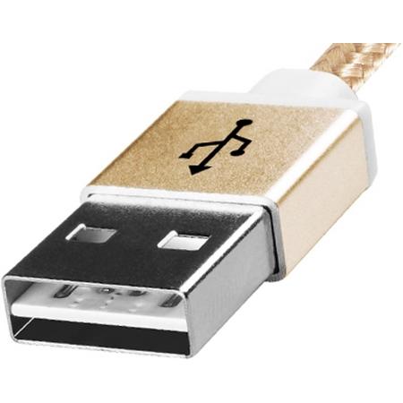 ADATA 1m, USB2.0-A/USB2.0 Micro-B 1m USB A Micro-USB B Mannelijk Mannelijk Goud USB-kabel