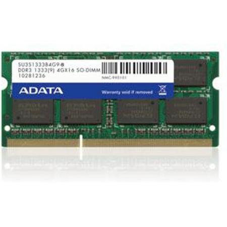 ADATA 2GB DDR3 SODIMM 1333MHz (1 x 2 GB)