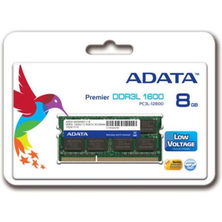 ADATA ADDS1600W8G11-S 8GB DDR3L 1600MHz geheugenmodule