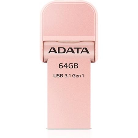 ADATA AI920, 64GB 64GB USB 3.0 (3.1 Gen 1) Type-A Goud USB flash drive