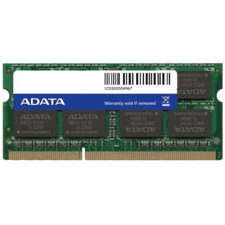 ADATA DDR3, 1600MHz 204-Pin, SO-DIMM, 4GB geheugenmodule