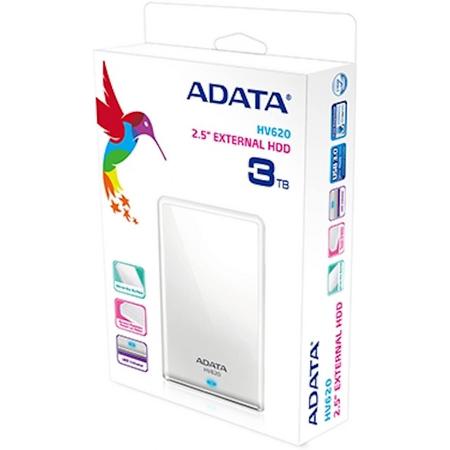 ADATA DashDrive Stylish, Sleek & Serious HV620 - Externe harde schijf - 3 TB
