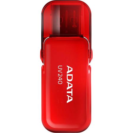 ADATA UV240 16GB 2.0 USB-Type-A-aansluiting Rood USB flash drive