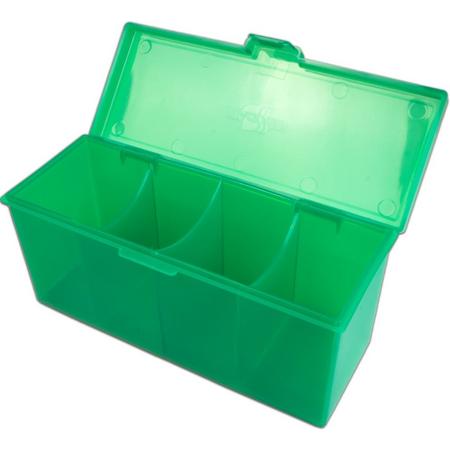 Blackfire 4-Compartment Storage Box Green