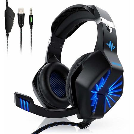 Gaming Headset - Headphone PC/ Playstation/ Xbox - Hoofdtelefoon met microfoon - LED verlichting