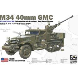 1:35 AFV Club 35334 M34 40mm GMC - Gun Motor Carriage - Korean War Plastic kit