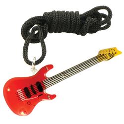 Blinkende halsband gitaar rood
