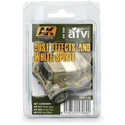 Dust Effects and White Spirit - AFV Series - 3x35ml - AK-060