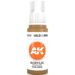 Golden Brown Acrylic Modelling Color - 17ml - AK-11117