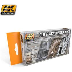 Old & Weathered Wood Vol.2 - 6 kleuren - 17ml - AK563