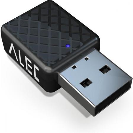 ALEC Technology™ 2 in 1 USB Bluetooth 5.0 Zender en Ontvanger - Draadloze Audio Adapter - Bereik tot 10 Meter Zonder Obstakels - Wireless Transmitter & Receiver voor TV / PC / Auto / Koptelefoon / Luidspreker - RX / TX / BT5.0 / A2DP / AVRCP