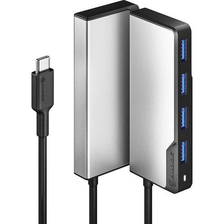 ALogic USB-C Fusion SWIFT 4-in-1 Hub - Space Grey