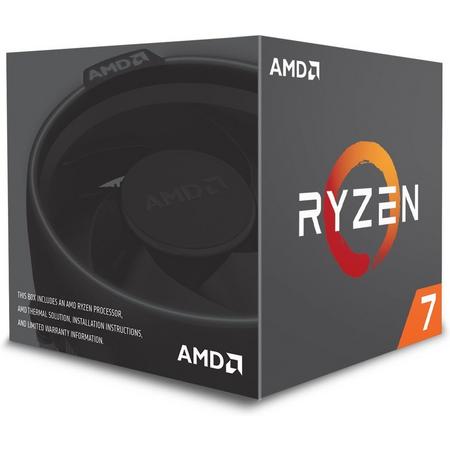 AMD Ryzen 7 2700X met Wraith Cooler