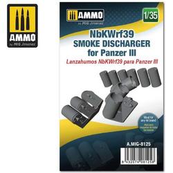 1:35 AMMO MIG 8125 NBKWRF39 SMOKE DISCHARGED for PANZER III  Resin onderdeel