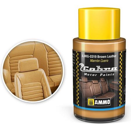 AMMO MIG 0319 Cobra Motor Paints - Brown Leather - Matt - Acryl - 30ml