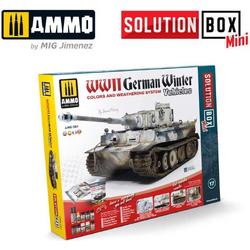   7901 How to paint WWII German winter vehicles - Mini Solution Box Effecten set