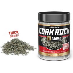 AMMO MIG 8426 Cork Rock Stone Grey - Thick - Terraform - 100ml Effecten potje