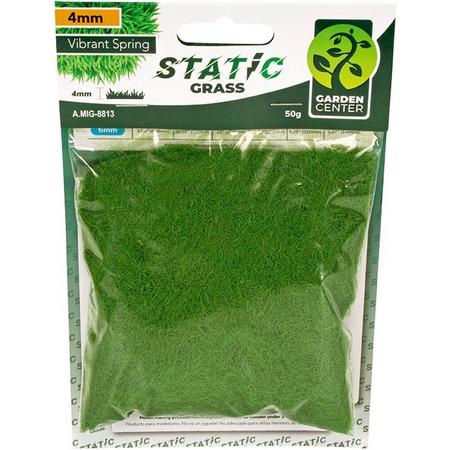 AMMO MIG 8812 Static Grass - Vibrant Spring - 2mm - 50gr. Kunstgroen